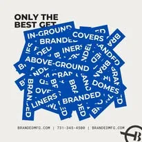 Branded Manufacturing project image 2 - Complete brand identity and digital marketing campaign for a pool liner manufacturing company, including website, social media, and SEO strategy.