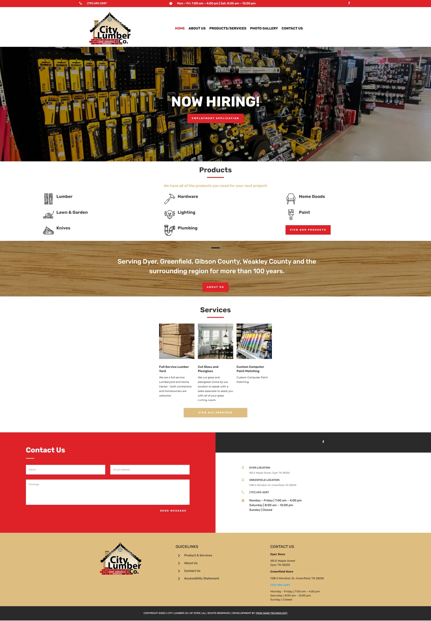 Website Development project image 5 - Custom website development for businesses across various industries including government, retail, churches, and professional services.